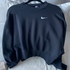 Nike Black Crewneck Sweater